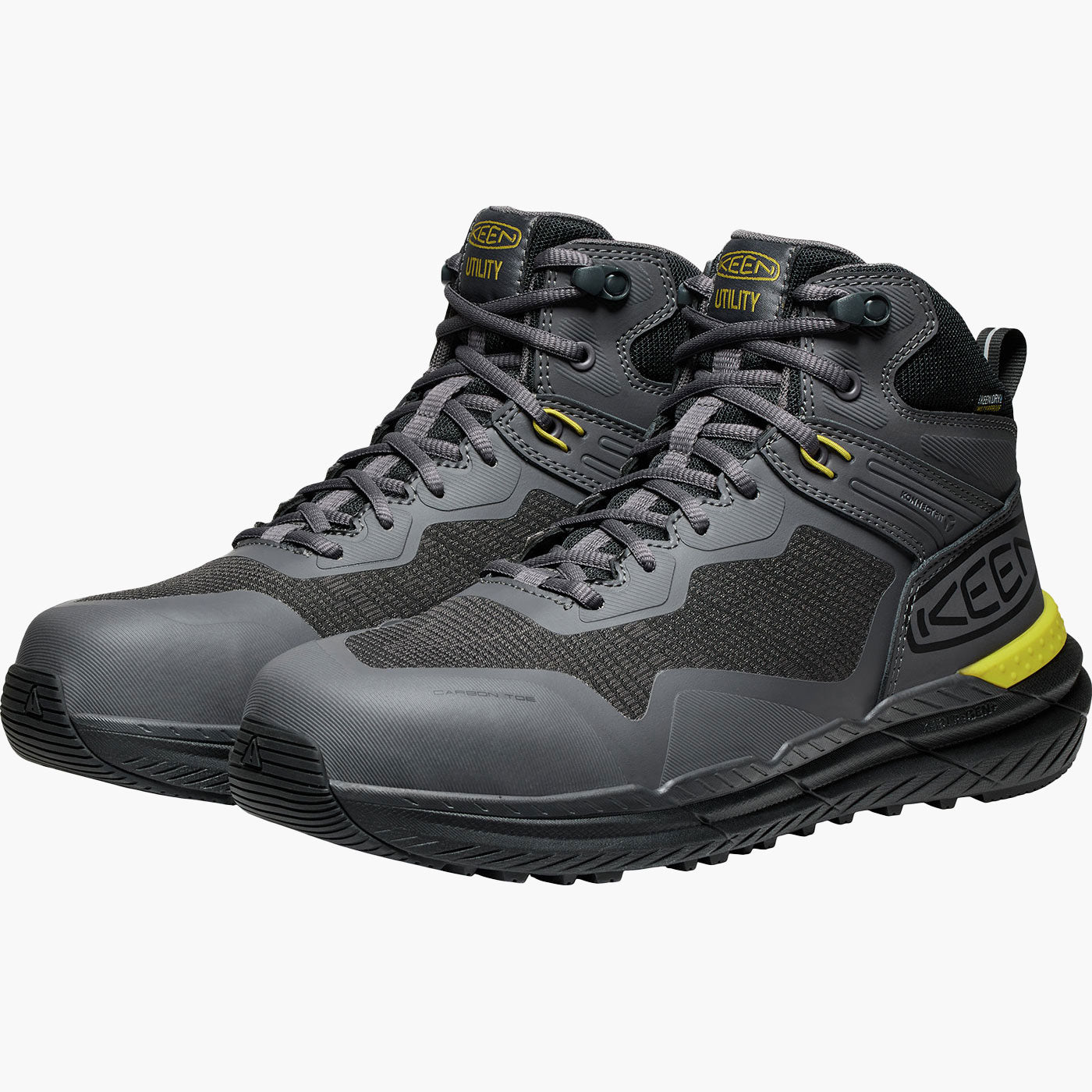 KEEN Utility Synchro Men's 5-inch Carbon Nano Toe Electrical Hazard Waterproof Work Boot