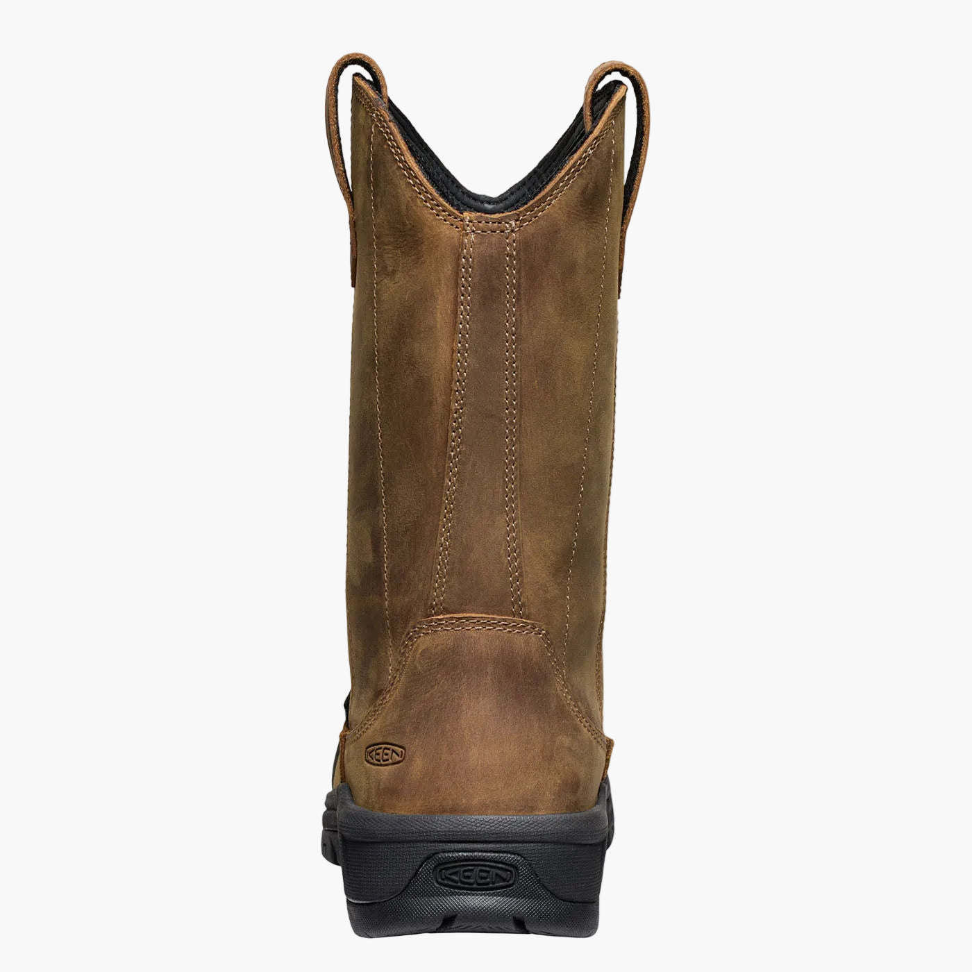 KEEN Utility® Evanston Women's 10-inch Carbon Fiber Toe Electrical Hazard Waterproof Pull-On Work Boot