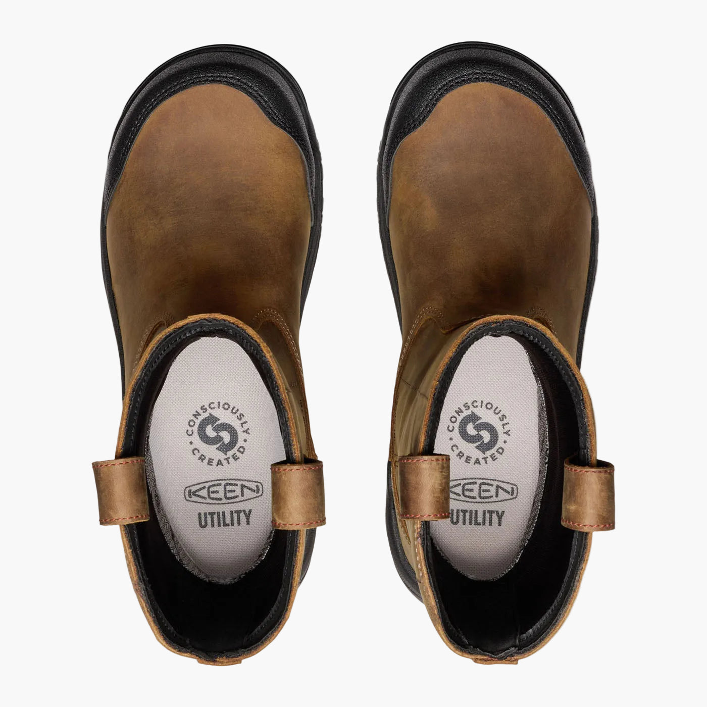 KEEN Utility® Evanston Women's 10-inch Carbon Fiber Toe Electrical Hazard Waterproof Pull-On Work Boot