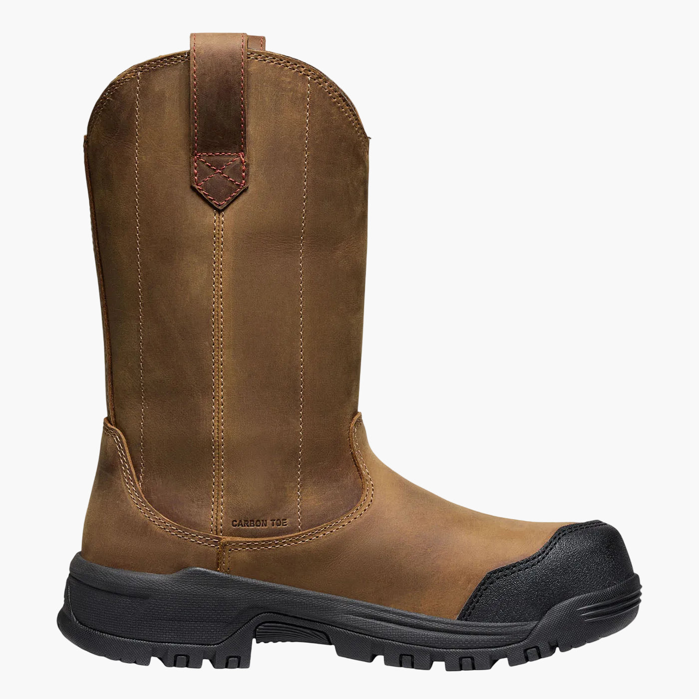 KEEN Utility® Evanston Women's 10-inch Carbon Fiber Toe Electrical Hazard Waterproof Pull-On Work Boot