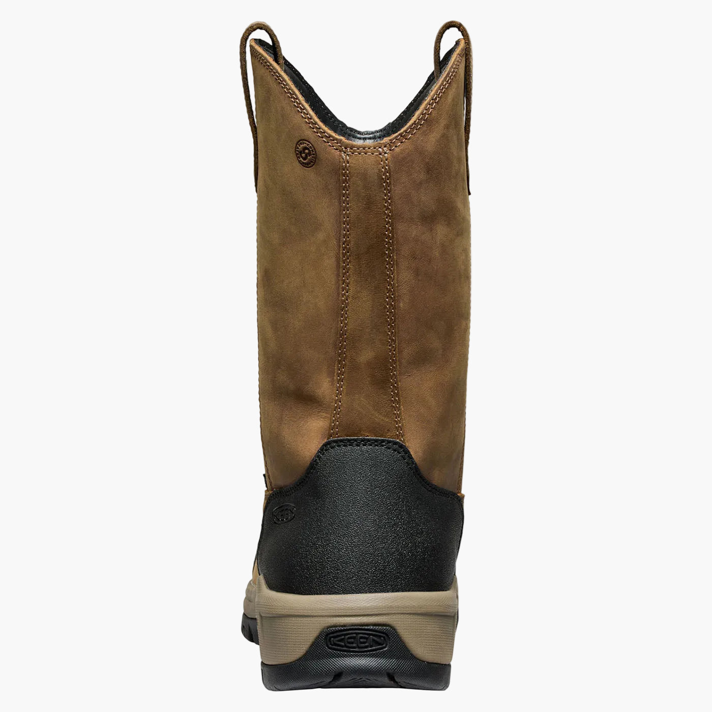 KEEN Utility® Evanston Men's 10-inch Carbon Fiber Toe Electrical Hazard Waterproof Pull-On Work Boot