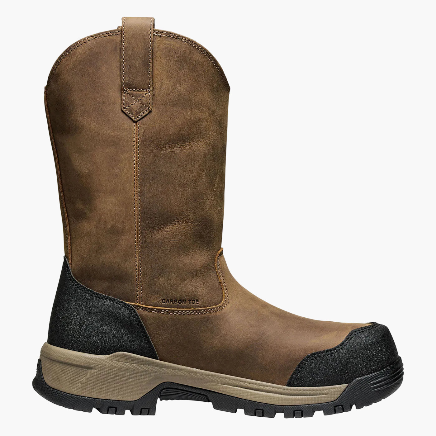 KEEN Utility® Evanston Men's 10-inch Carbon Fiber Toe Electrical Hazard Waterproof Pull-On Work Boot