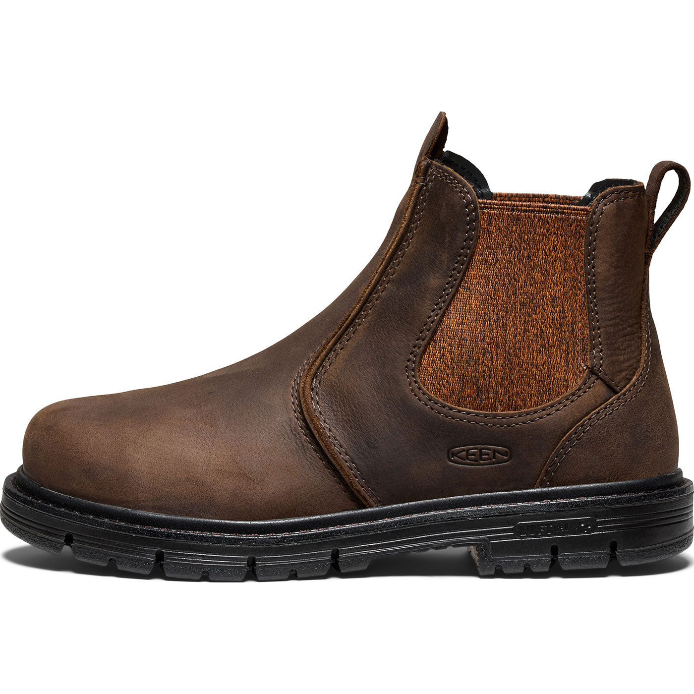 KEEN Utility San Jose 90 Women's 6 inch Aluminum Toe Electrical Hazard Waterproof Chelsea Pull-On Work Boot