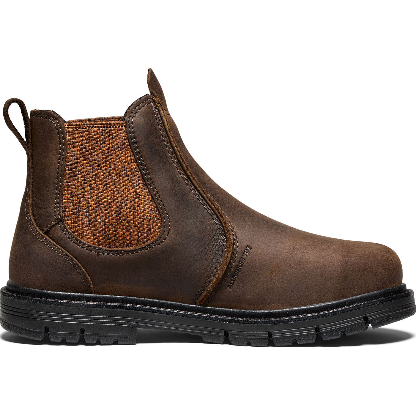 KEEN Utility San Jose 90 Women's 6 inch Aluminum Toe Electrical Hazard Waterproof Chelsea Pull-On Work Boot