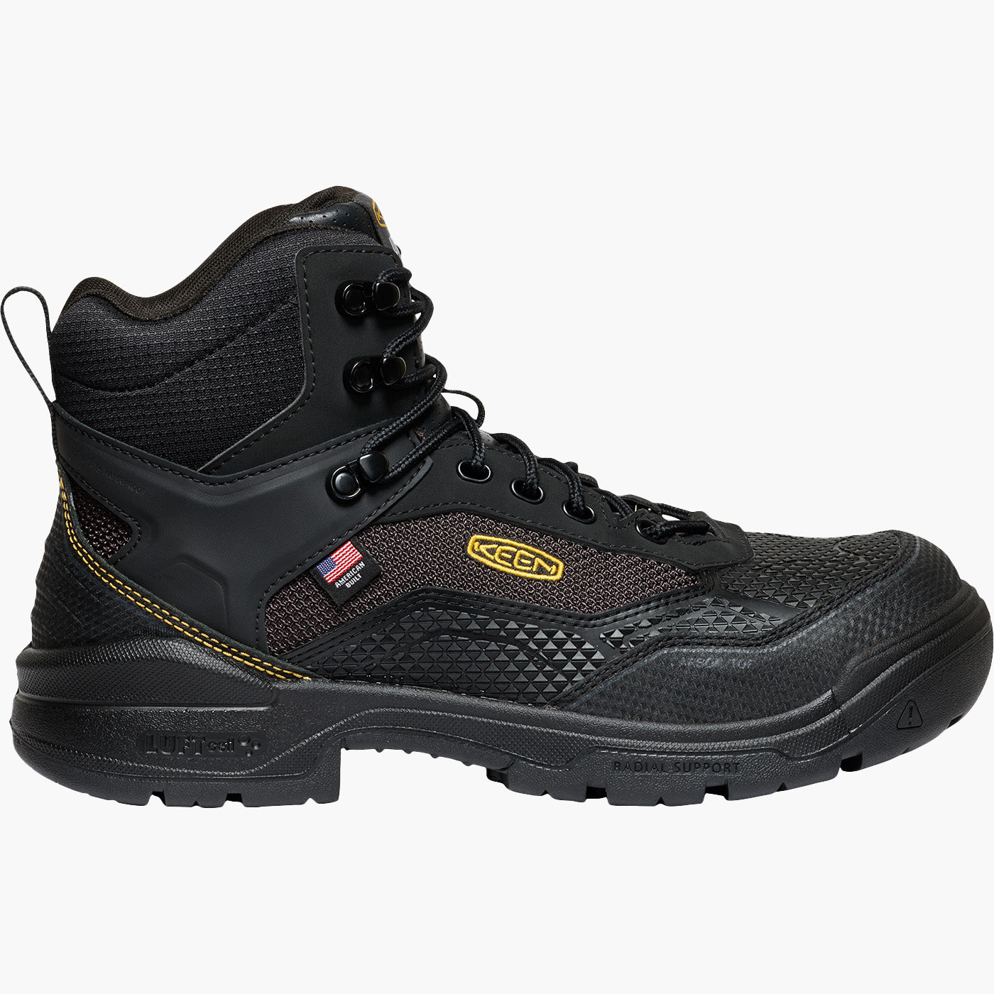 KEEN Utility Stronglite Men's 6-inch Carbon Toe Electrical Hazard Waterproof Work Boot