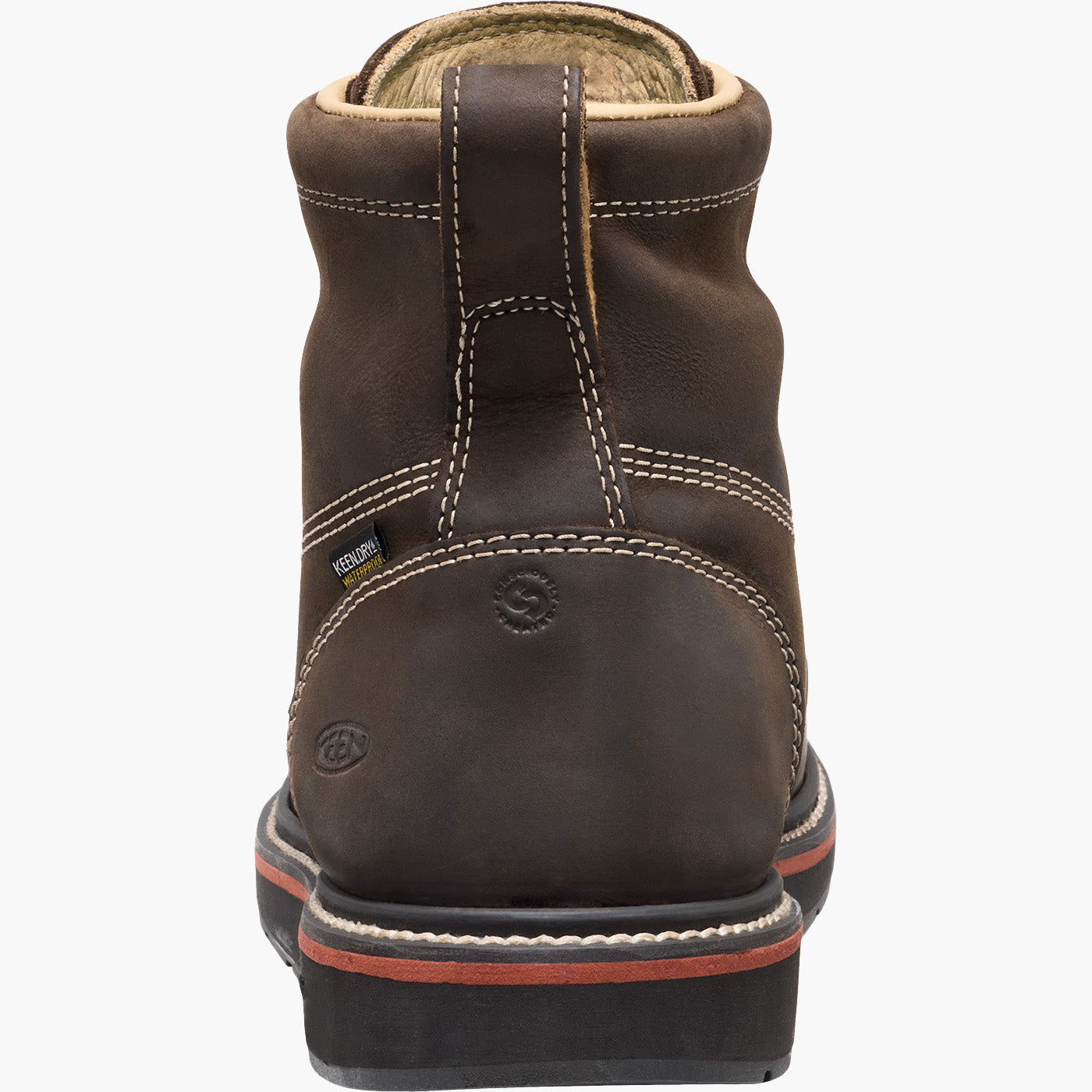 KEEN Utility Liberty Moc Men's 6-inch Carbon Toe Electrical Hazard Waterproof Wedge Work Boot