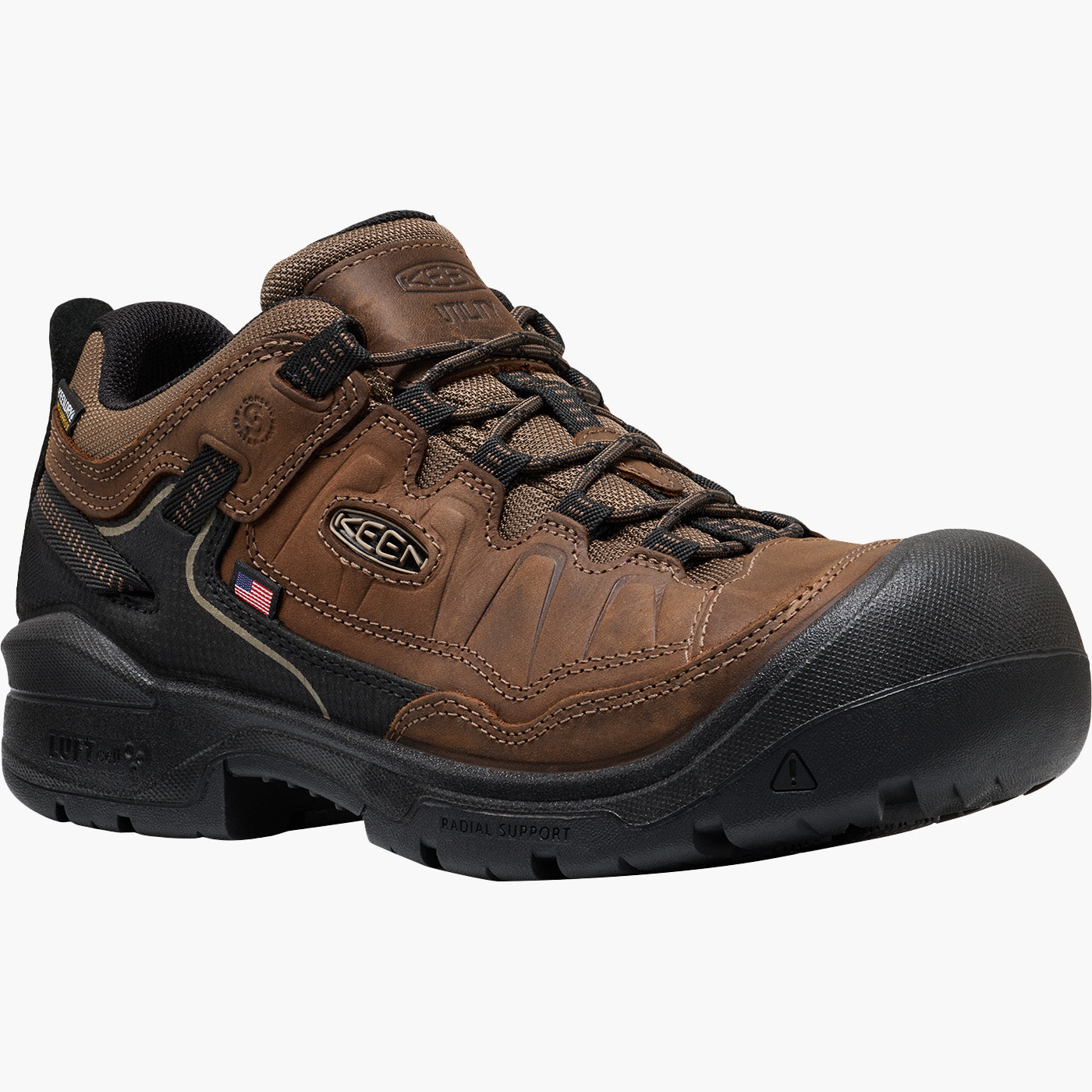 KEEN Utility TARGHEE IV Men's Carbon Toe Electrical Hazard Waterproof Work Shoe