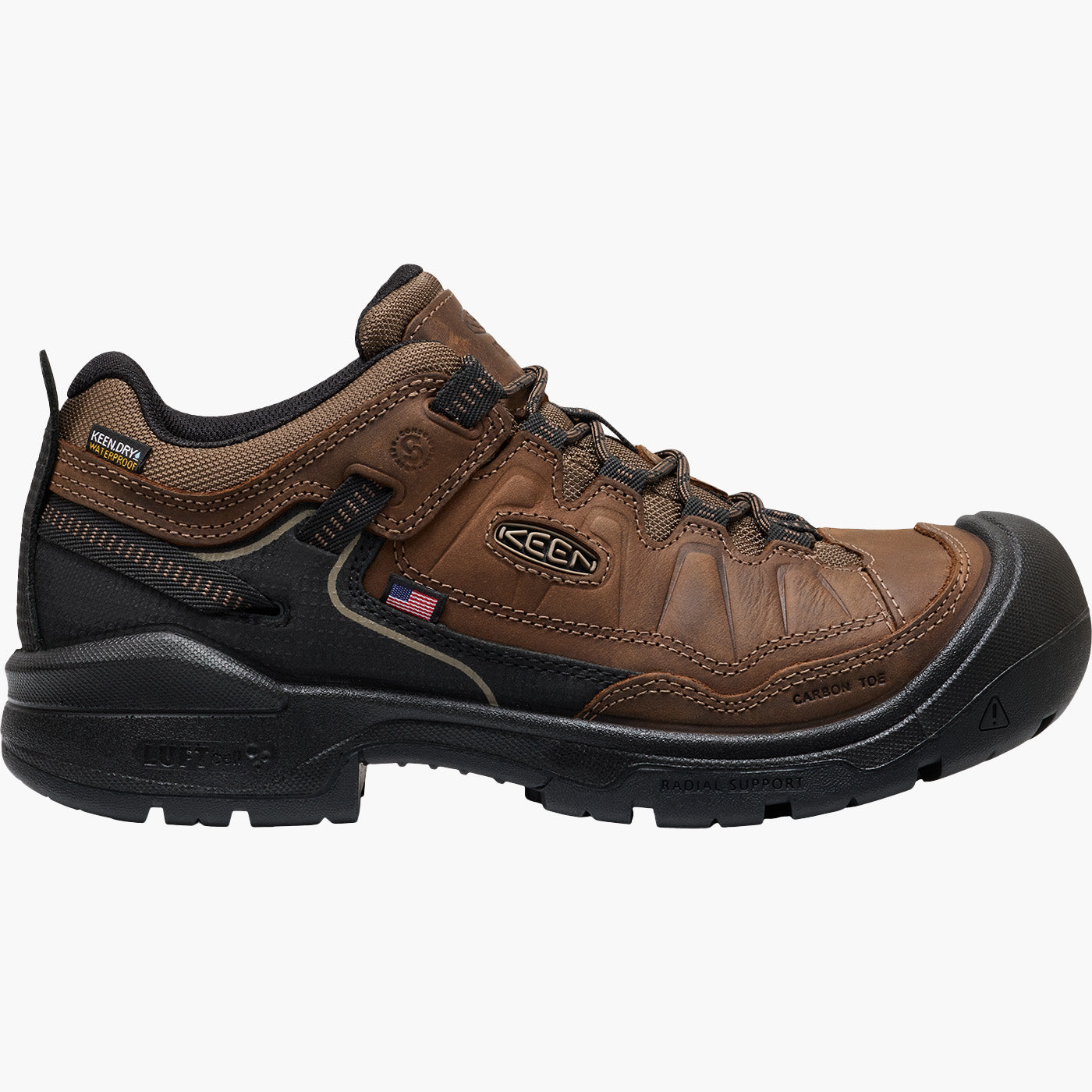 KEEN Utility TARGHEE IV Men's Carbon Toe Electrical Hazard Waterproof Work Shoe