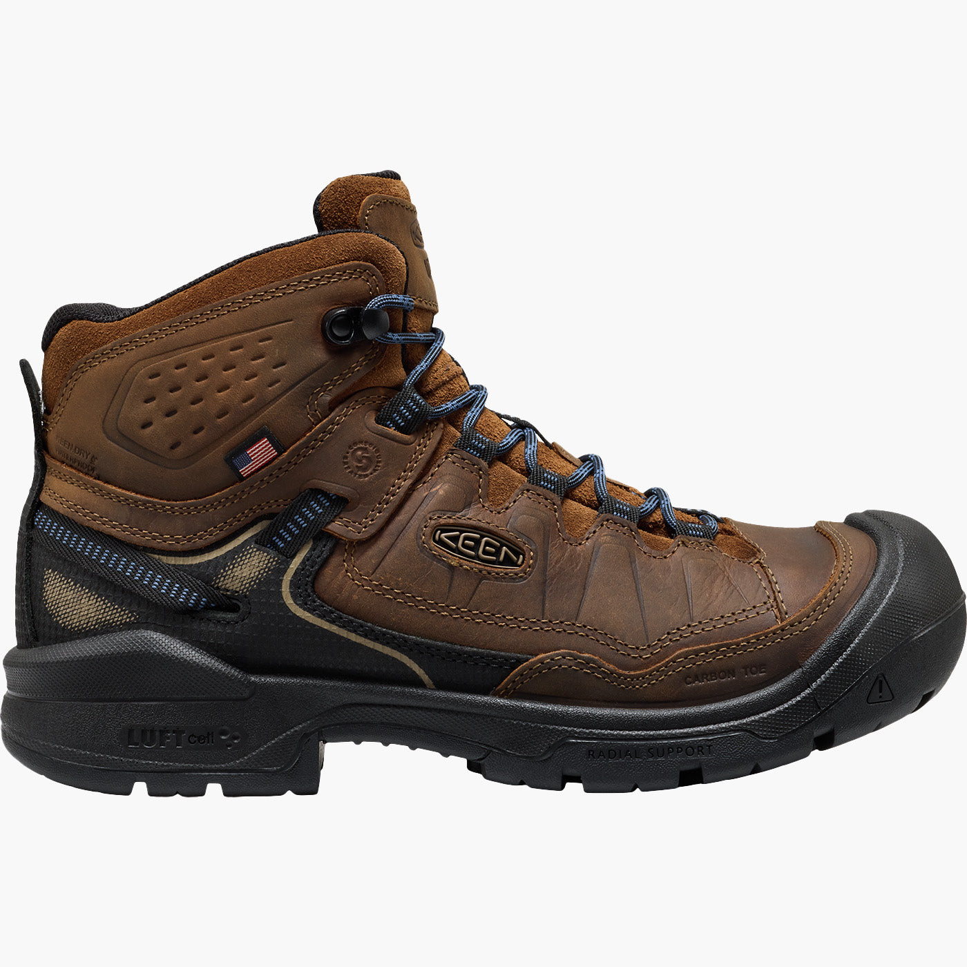 KEEN Utility TARGHEE IV LTR Men's 5-inch Carbon Toe Electrical Hazard Waterproof Work Boot