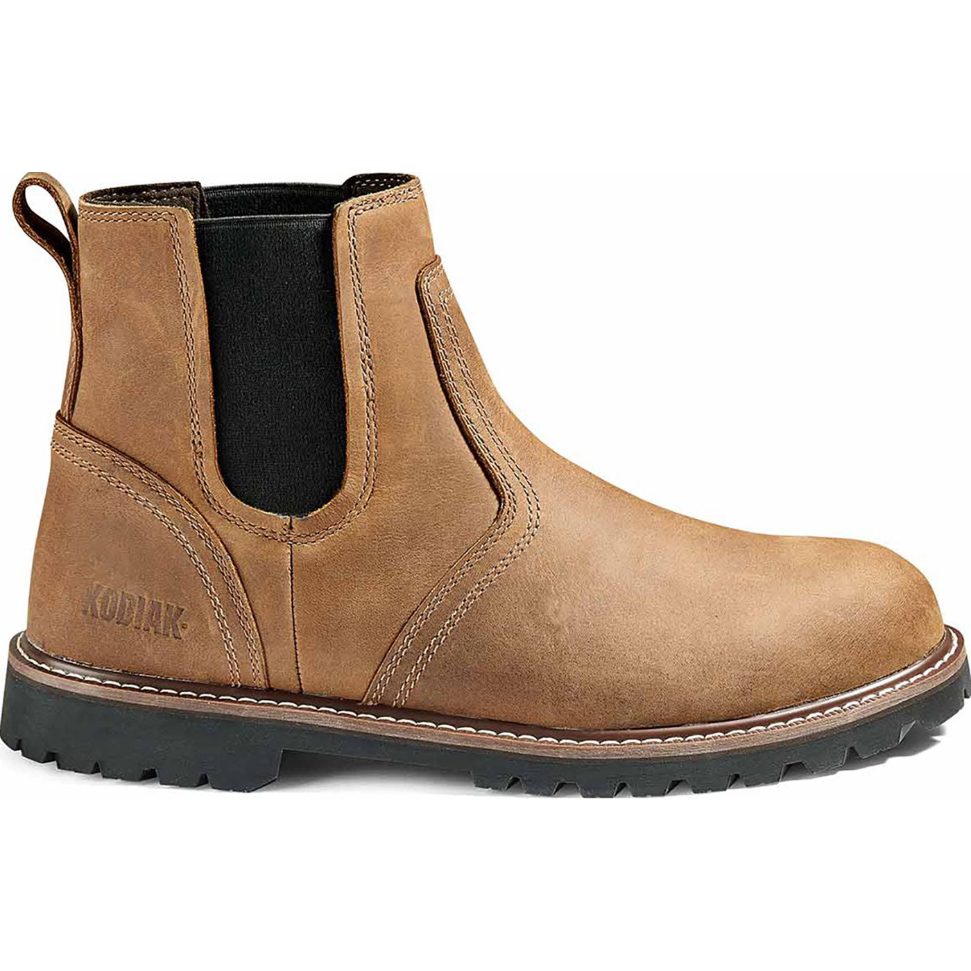 Kodiak McKinney Men's Electrical Hazard Waterproof Chelsea Work Boot - profile