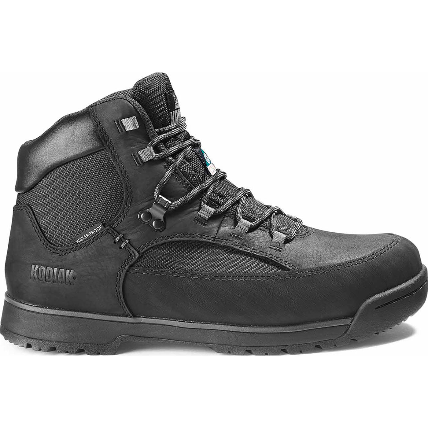 Kodiak Greb Men's CSA Steel Toe Puncture-Resisting Waterproof Work Boot - profile