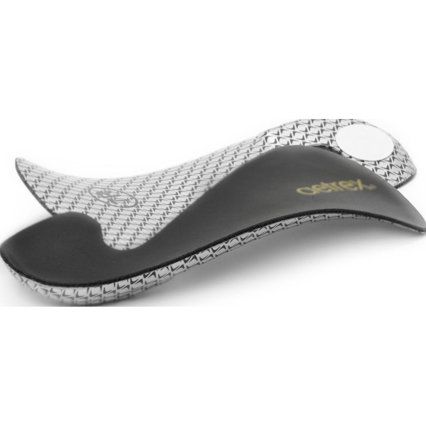 Aetrex Women's Fashion Flat/Low Arch Posted Orthotic for Dress Shoes - profile