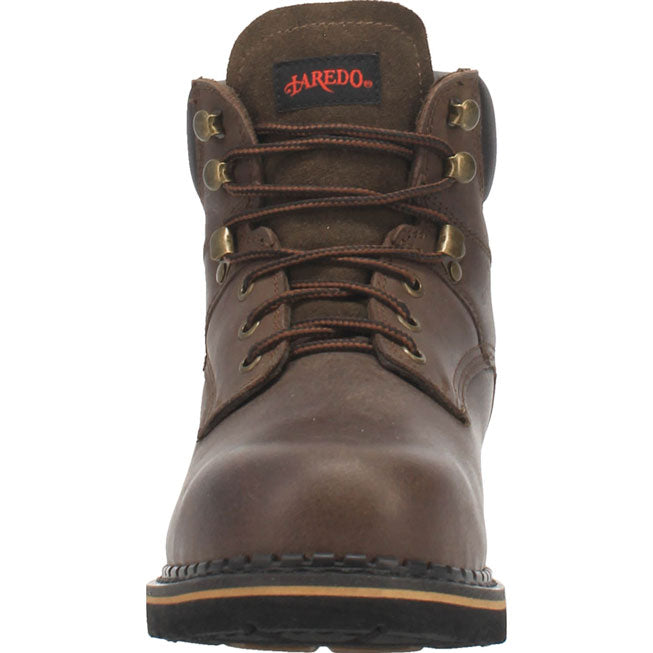 Laredo Men's Steel Toe Electrical Hazard Leather Work Boot - front