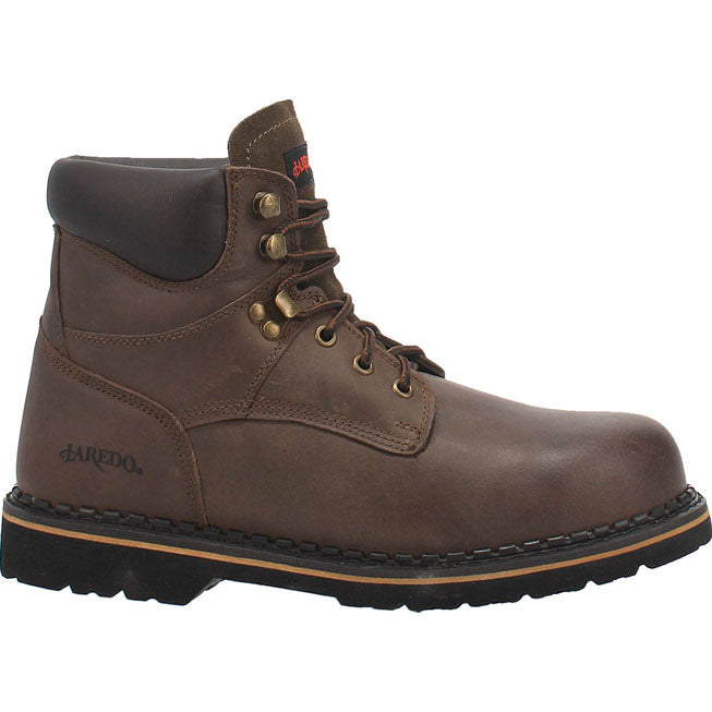 Laredo Men's Steel Toe Electrical Hazard Leather Work Boot - profile