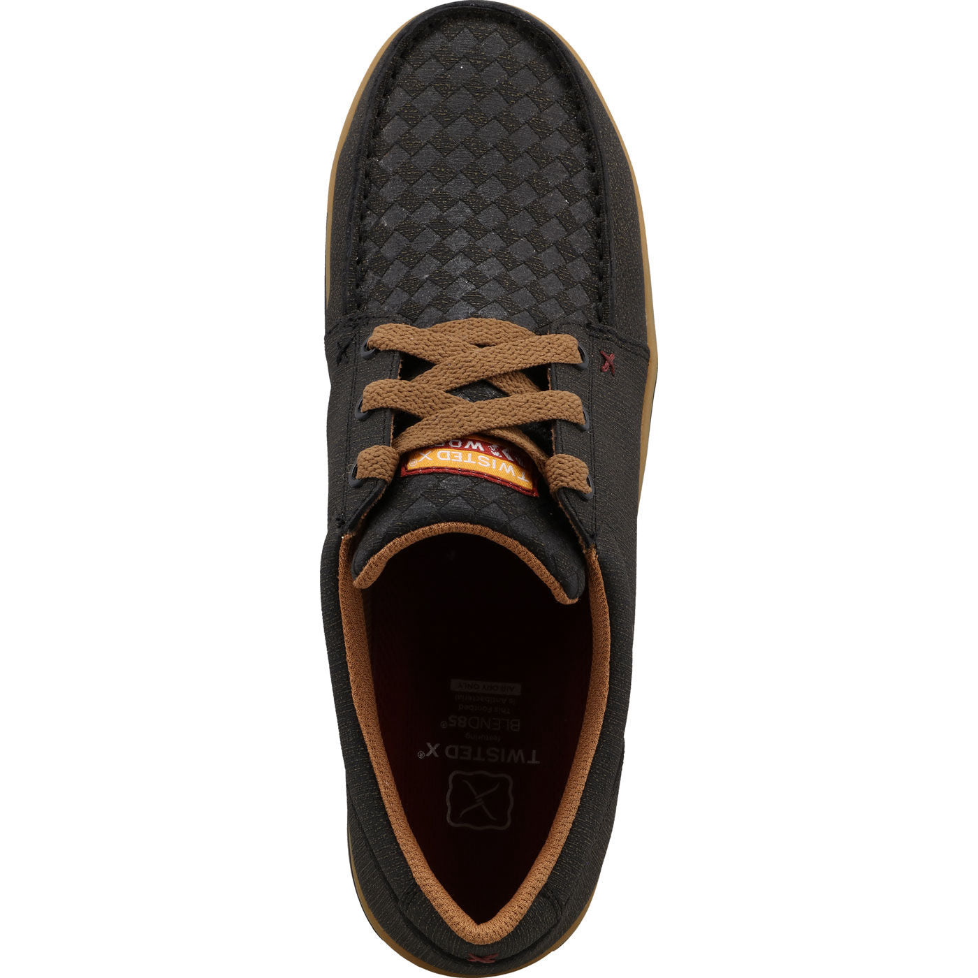 Twisted X Work Kicks Men's Carbon Nano Toe Electrical Hazard Work Oxford - birdseye