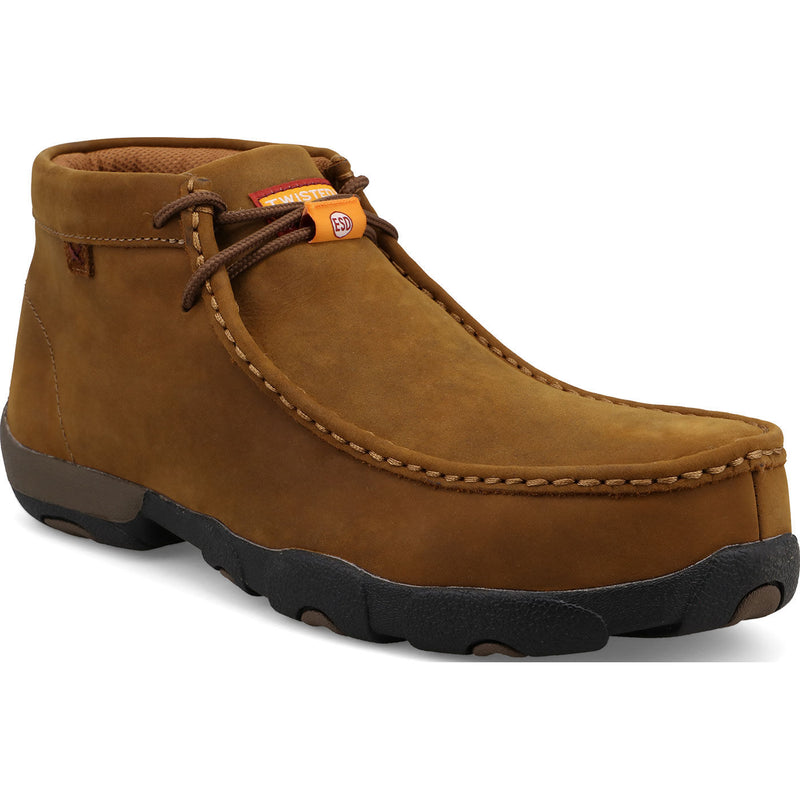 Twisted X Work Driving Moc Men's Nano Toe Static-Dissipative Chukka Work Shoe - main