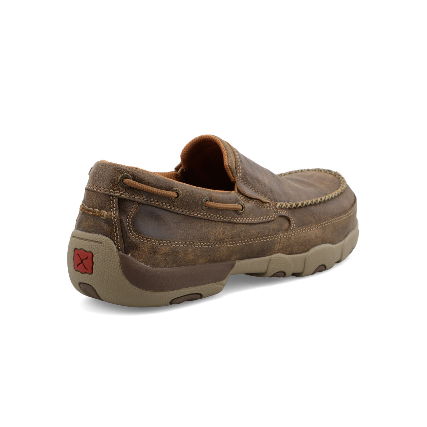 Twisted X Work Driving Moc Men's Composite Toe Electrical Hazard Slip-On Work Shoe - back