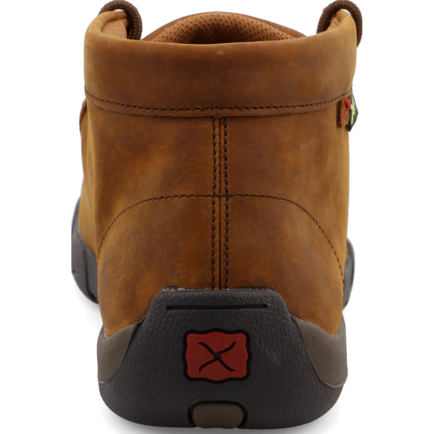 Twisted X Work Driving Moc Men's Internal Metatarsal Steel Toe Chukka Work Shoe - back