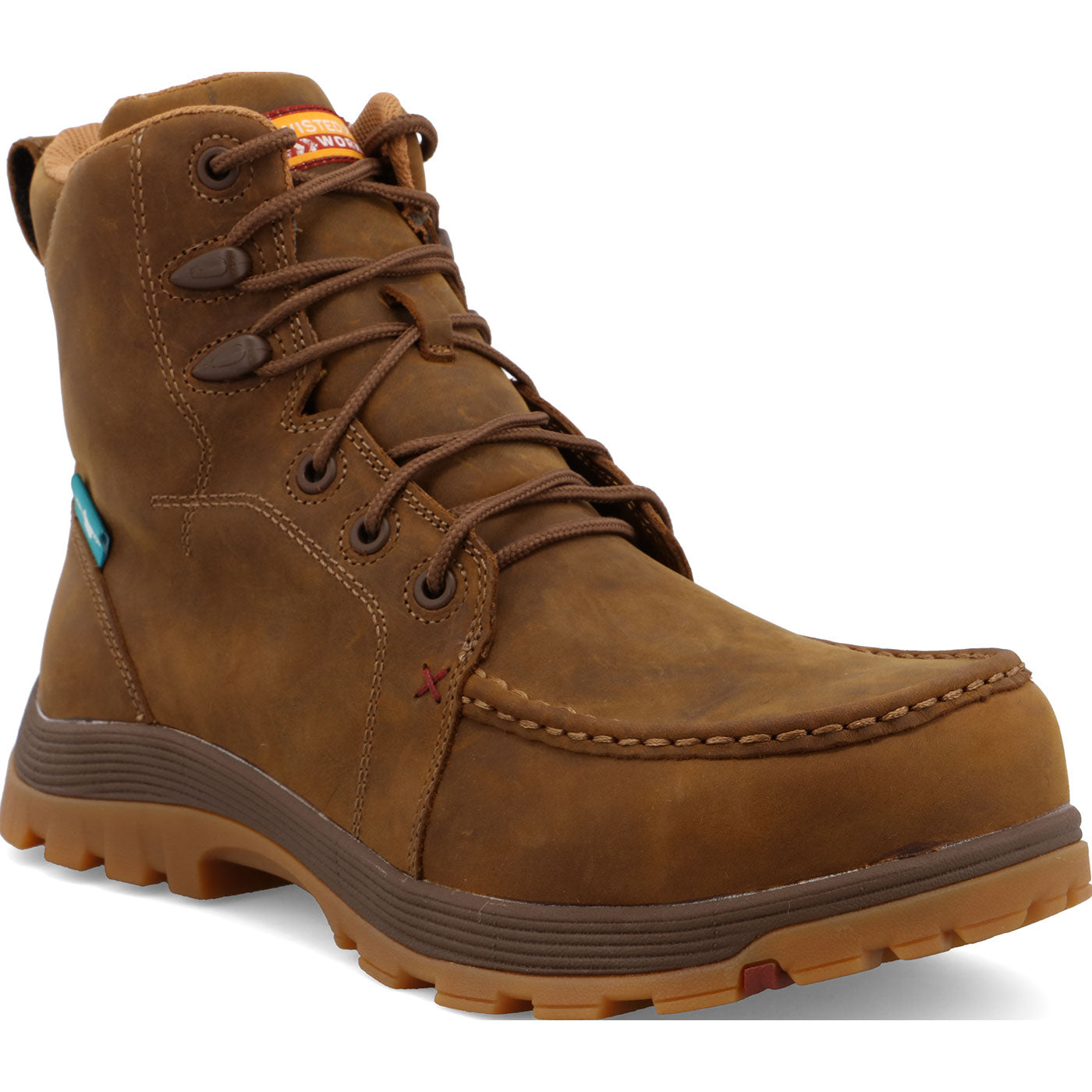 Twisted X Men's Oblique 6-Inch Nano Toe Electrical Hazard Waterproof Work Boot