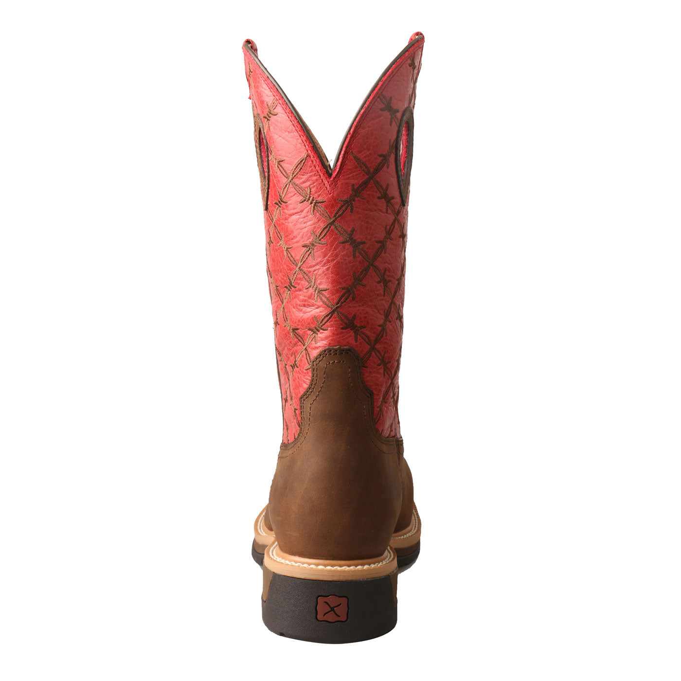 Twisted X Men's 12-Inch Alloy Toe Electrical Hazard Western Work Boot - back