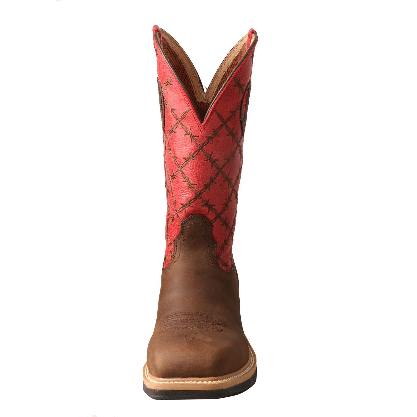 Twisted X Men's 12-Inch Alloy Toe Electrical Hazard Western Work Boot - front