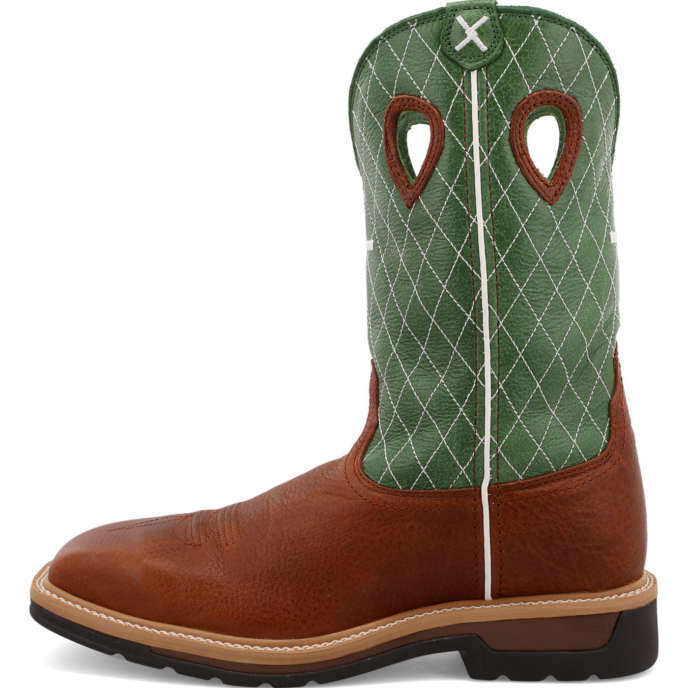 Twisted X Lite Men's Steel Toe Electrical Hazard Western Work Boot - profile