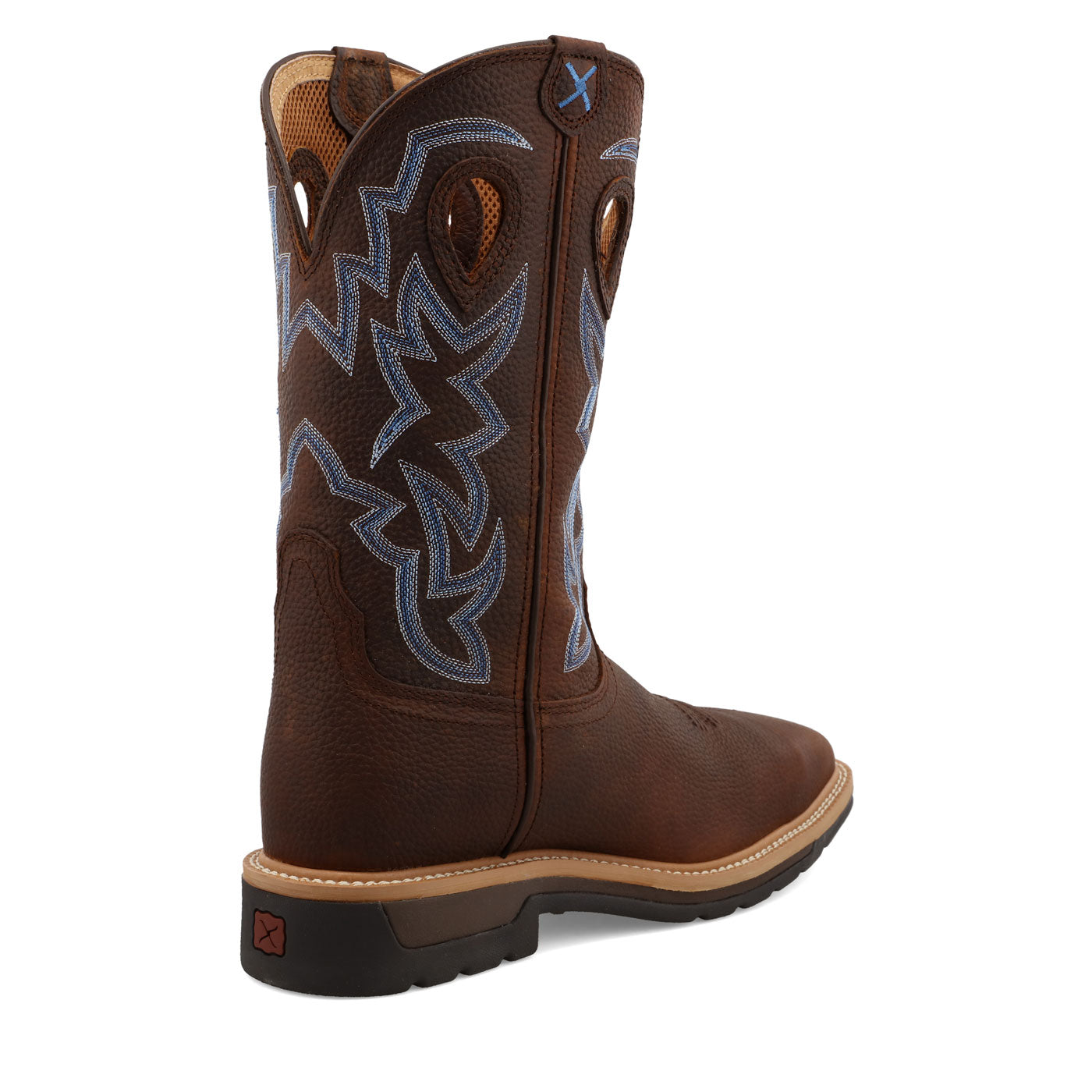 Twisted X Men's 12-Inch Steel Toe Electrical Hazard Western Work Boot - back
