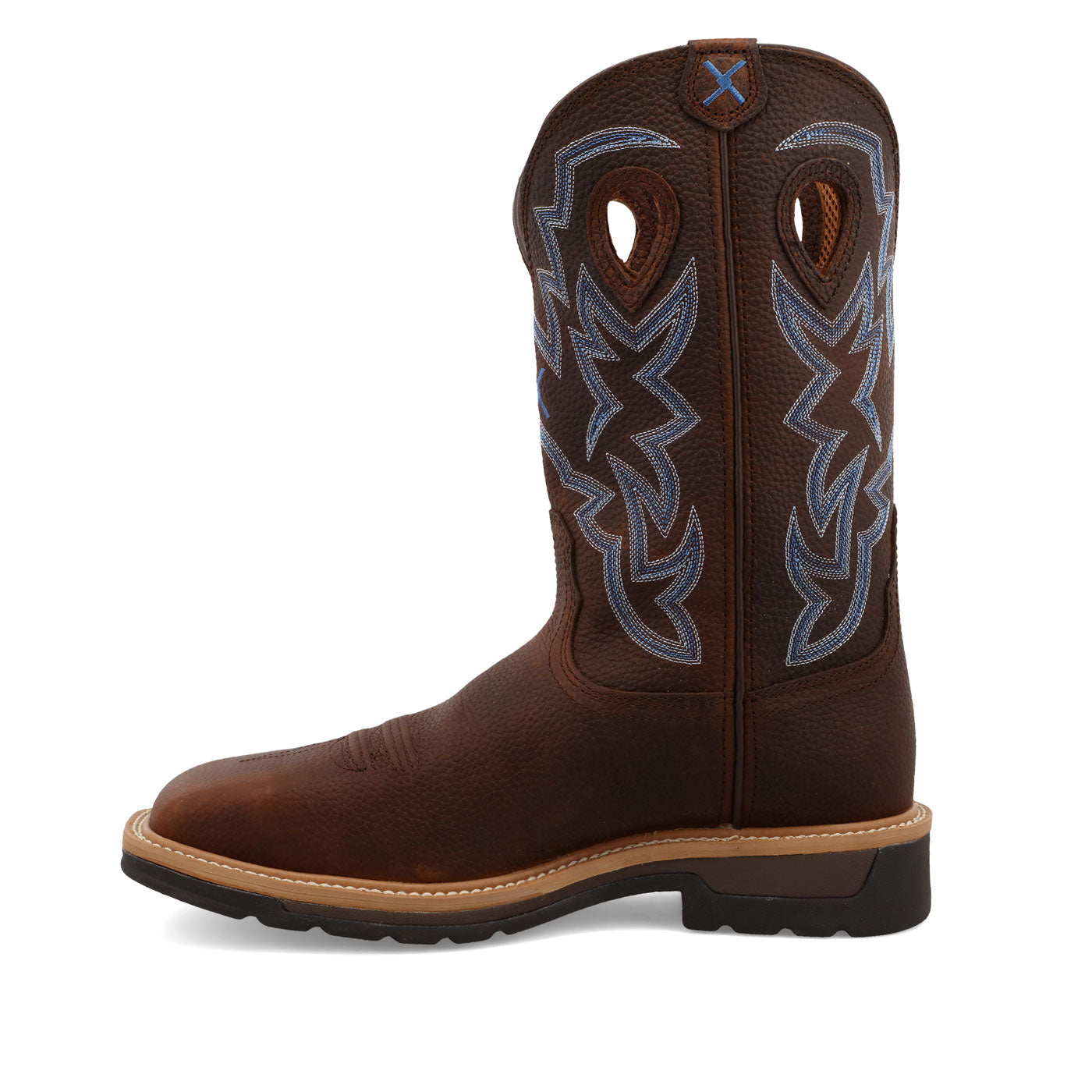 Twisted X Men's 12-Inch Steel Toe Electrical Hazard Western Work Boot - profile