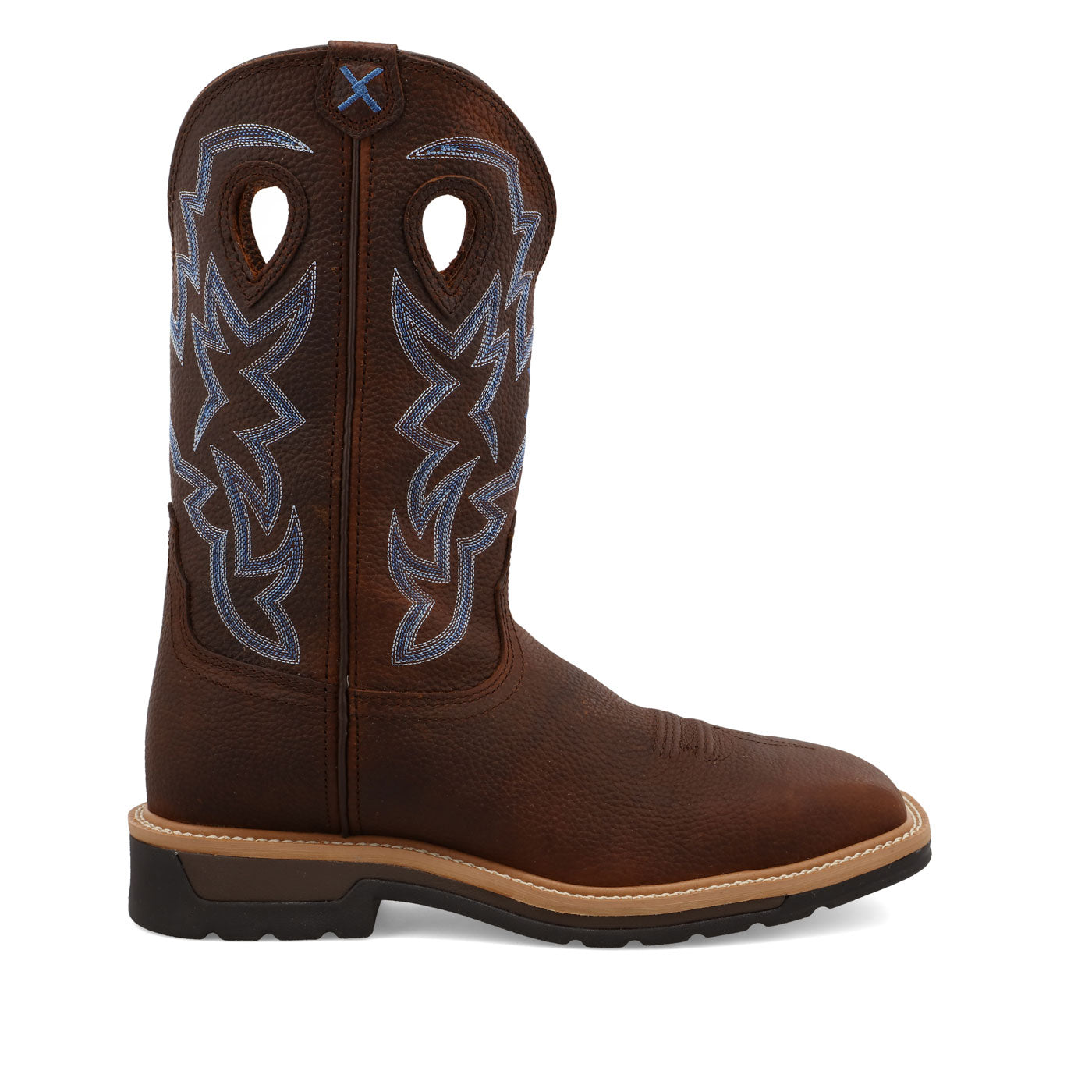 Twisted X Men's 12-Inch Steel Toe Electrical Hazard Western Work Boot - profile