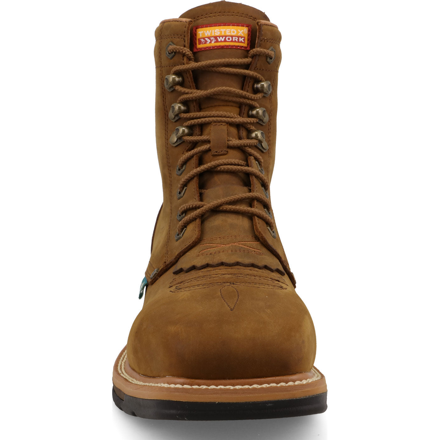 Twisted X Men's 8-Inch Nano Toe Puncture-Resisting Electrical Hazard Waterproof Work Boot - front
