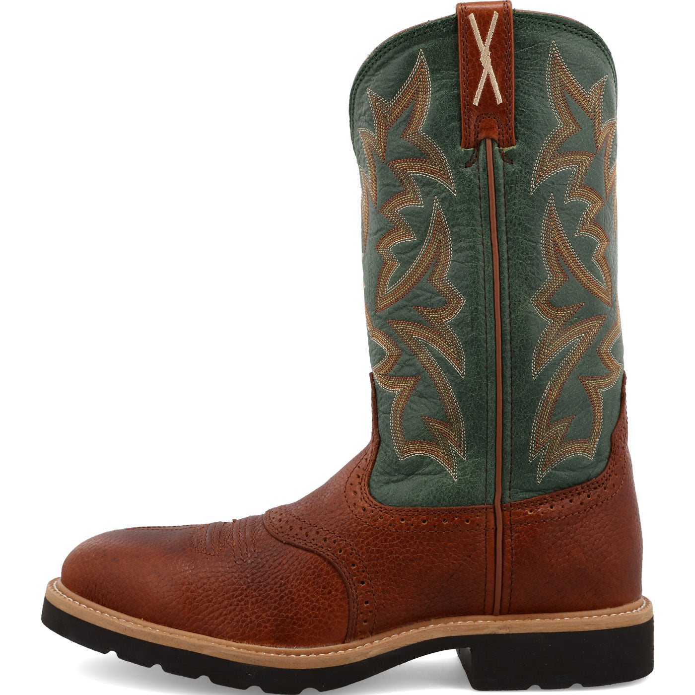 Twisted X Men's 12-Inch Steel Toe Electrical Hazard Western Work Boot - profile