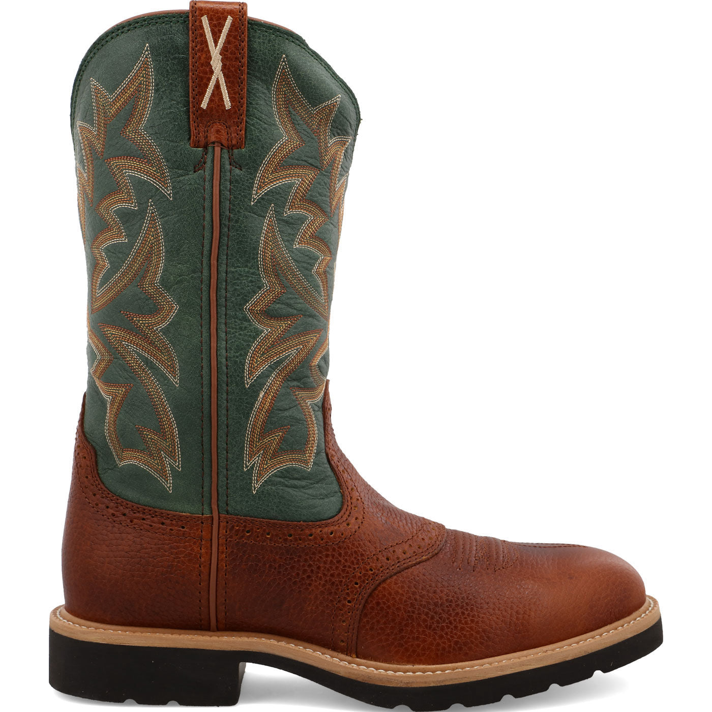 Twisted X Men's 12-Inch Steel Toe Electrical Hazard Western Work Boot - profile