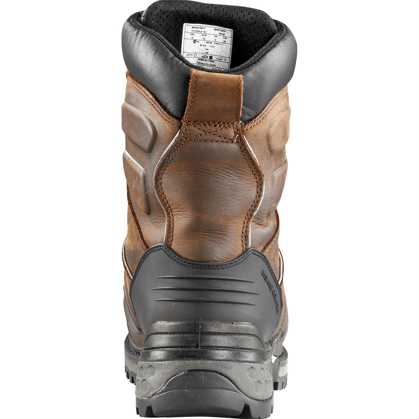 Baffin Monster Men's 8-inch CSA Composite Toe Puncture-Resisting Insulated Waterproof Work Boot - back