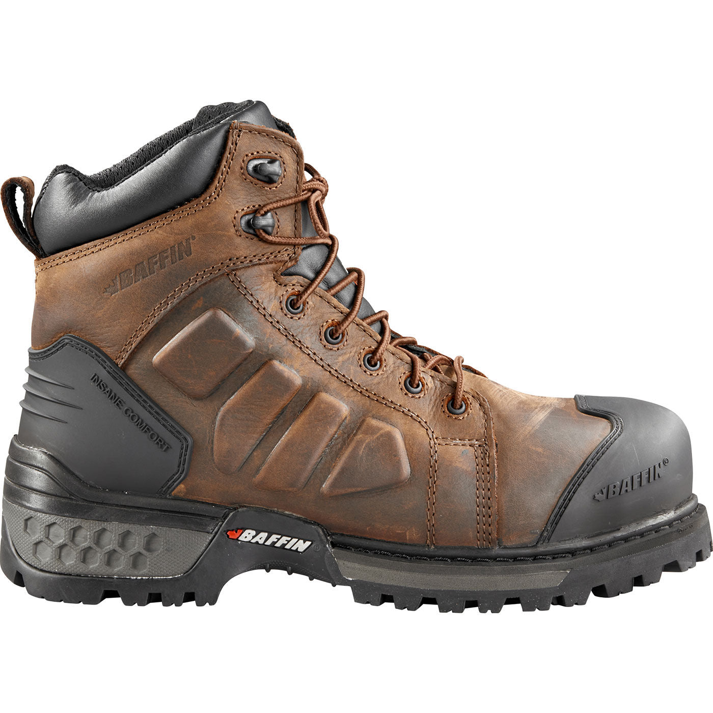 Baffin Monster Men's 6-inch CSA Composite Toe Puncture-Resisting Insulated Waterproof Work Boot - profile