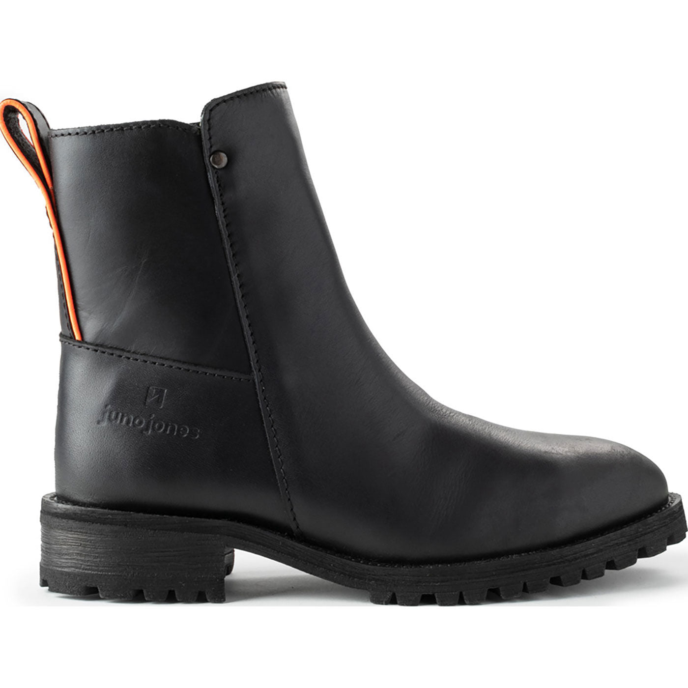 Juno Jones Meti Women's 6-inch Steel Toe Puncture-Resisting Pull-on Zipper Work Boot - profile