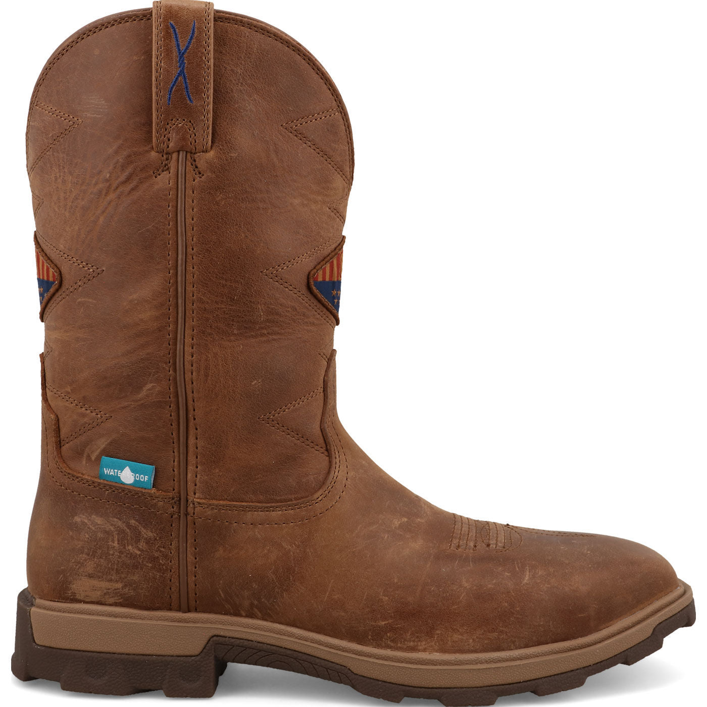 Twisted X UltraLite X Men's 11-Inch Carbon Nano Toe Electrical Hazard Waterproof Western Work Boot - profile