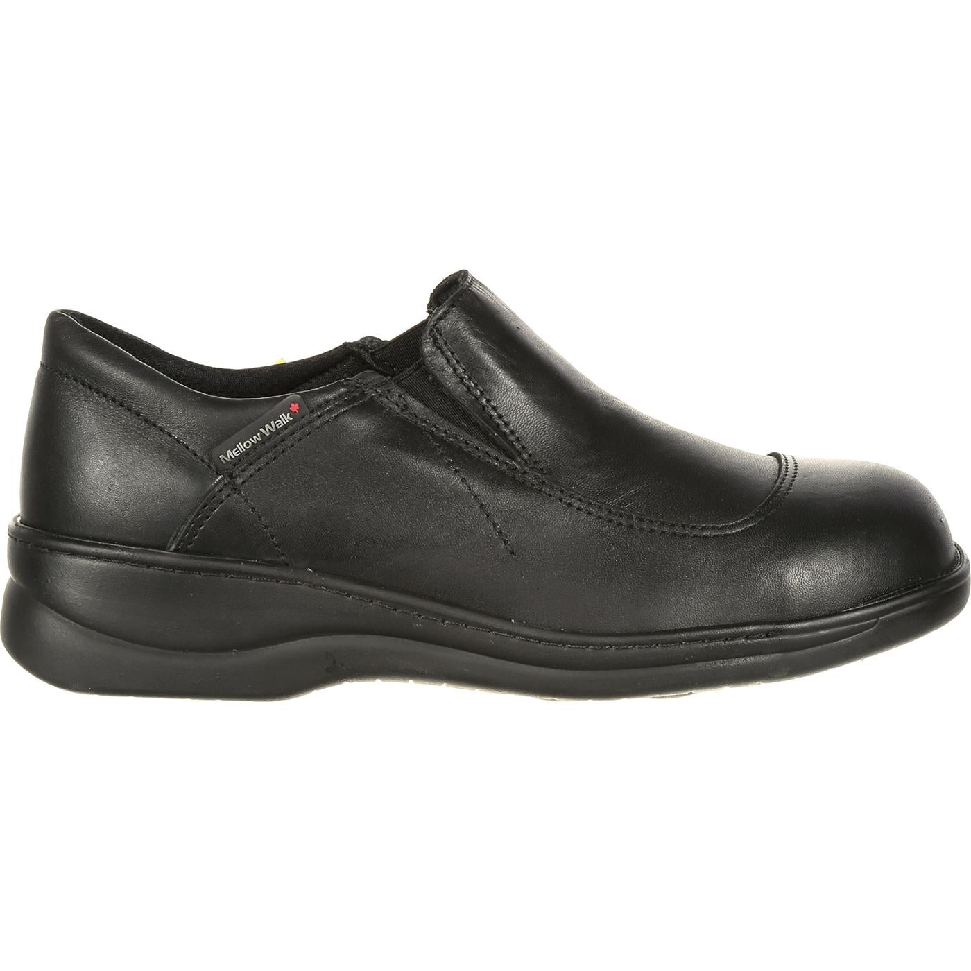 Mellow Walk Women's Jamie Steel Toe CSA-Approved Static Dissipative Slip-On Work Shoe - profile