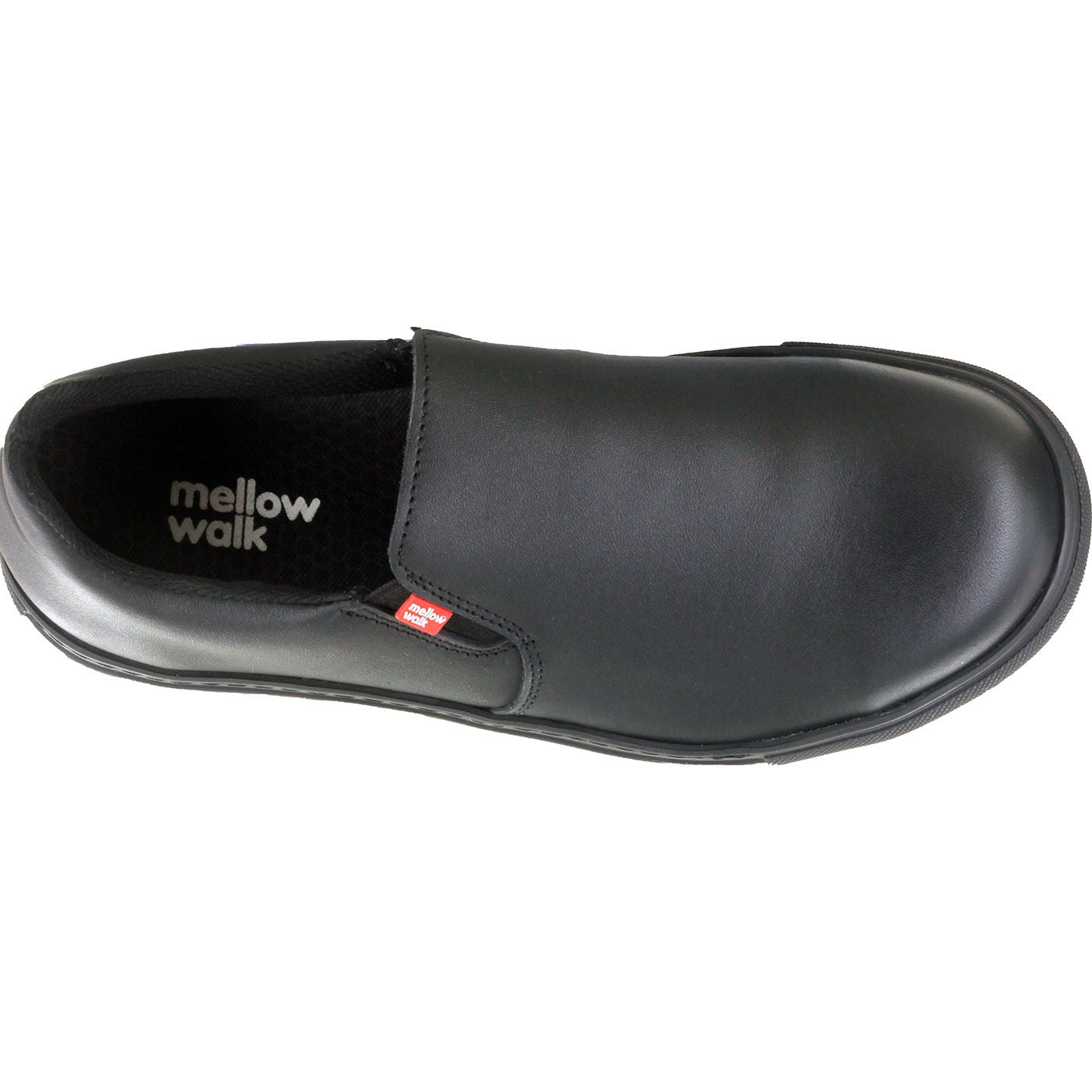 Mellow Walk Jessica Women's Steel Toe Puncture-Resisting Slip-On Work Shoe - birdseye