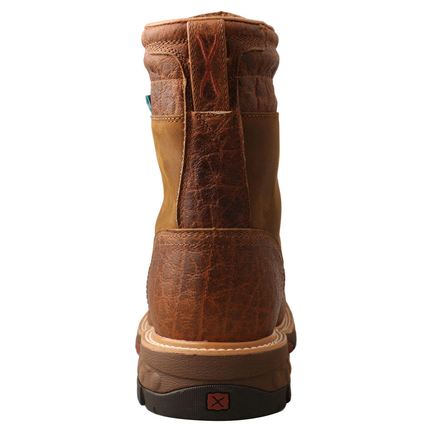 Twisted X CellStretch Men's 8-Inch Alloy Toe Electrical Hazard Waterproof Work Boot - back