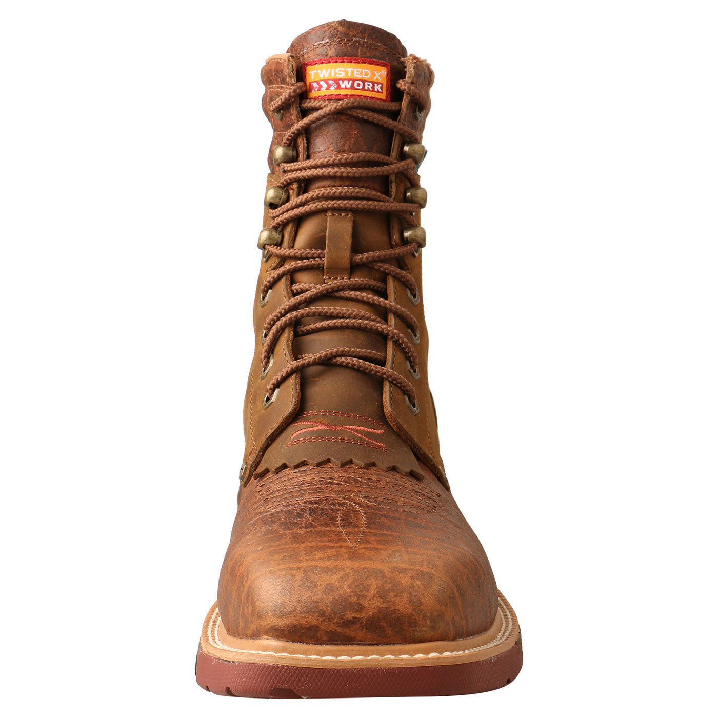 Twisted X CellStretch Men's 8-Inch Alloy Toe Electrical Hazard Waterproof Work Boot - front