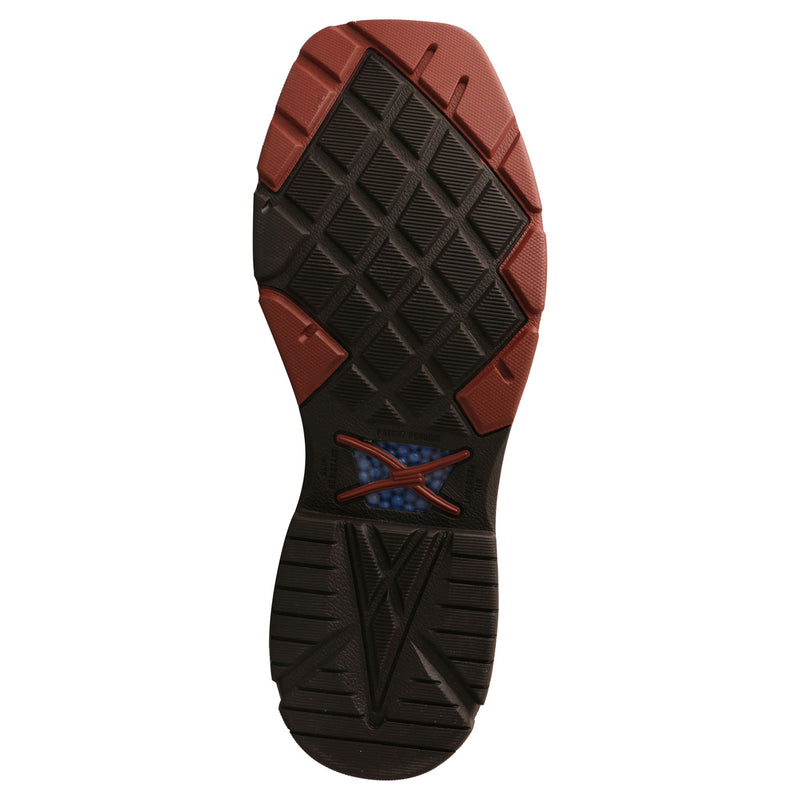 Twisted X CellStretch Men's 8-Inch Alloy Toe Electrical Hazard Waterproof Work Boot - outsole
