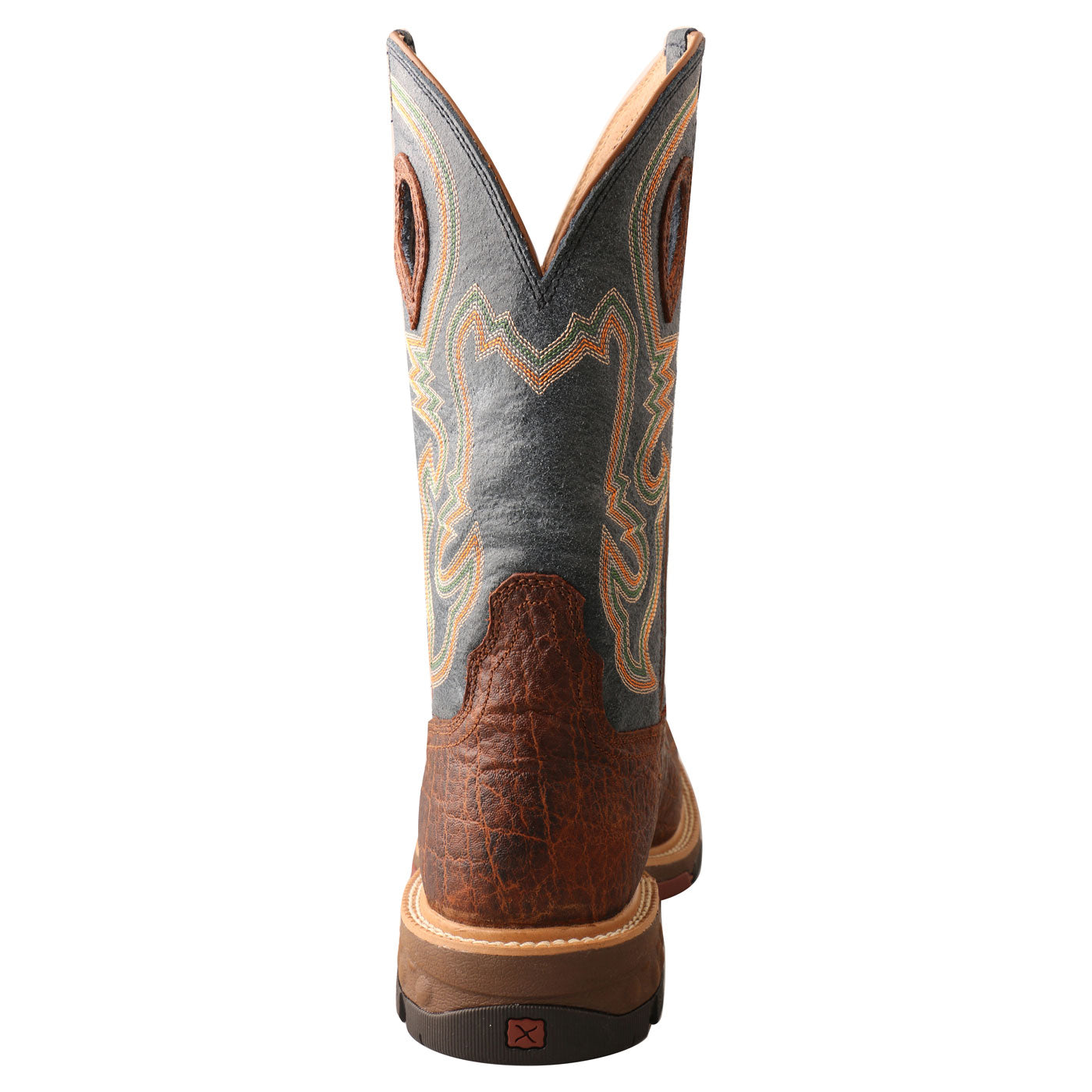Twisted X Men's 12-Inch Alloy Toe Electrical Hazard Western Work Boot - back