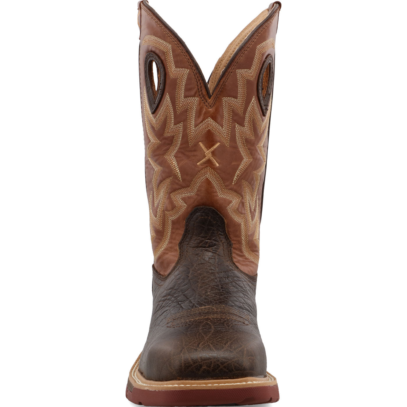 Twisted X Men's 12-Inch Alloy Toe Electrical Hazard Waterproof Western Work Boot - front