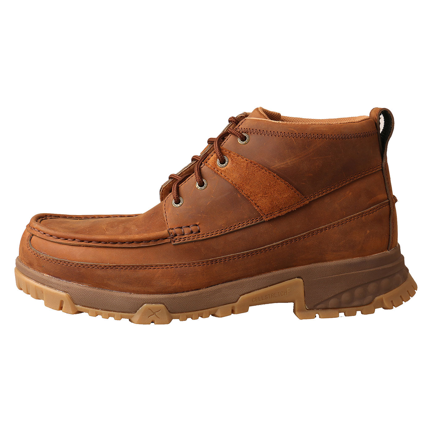 Twisted X CellStretch Men's 4-Inch Moc Composite Toe Electrical Hazard Work Boot - profile