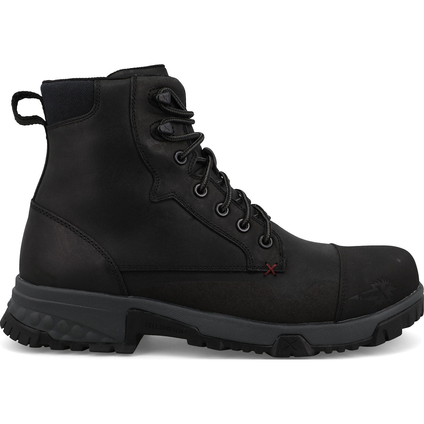 Twisted X CellStretch Men's 6-Inch Moc Nano Toe Electrical Hazard Work Boot - profile