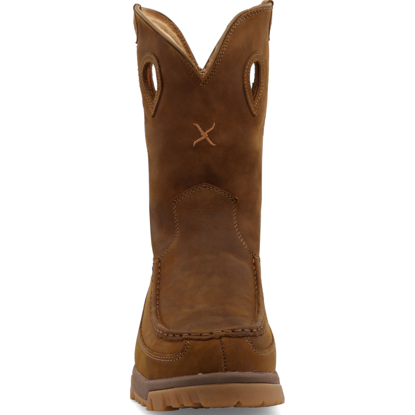 Twisted X Moc Men's 11-inch Internal Metatarsal Carbon Nano Toe Pull-on Work Boot - front