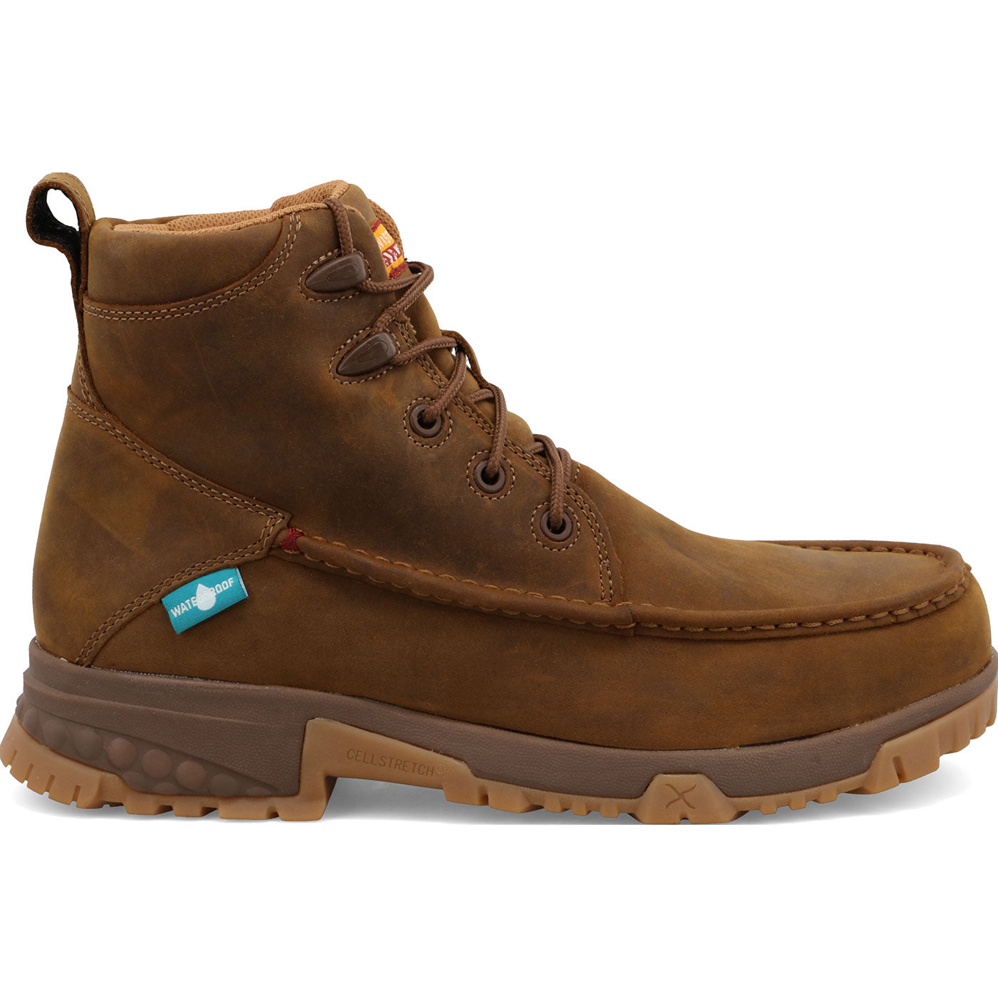 Twisted X Men's CellStretch 6-Inch Nano Toe Electrical Hazard Waterproof Work Boot