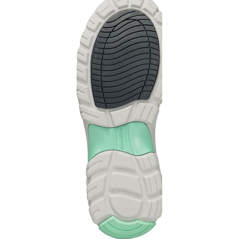 Nautilus Zephyr Women's Alloy Toe Static-Dissipative Slip-Resistant Athletic Work Shoe - outsole