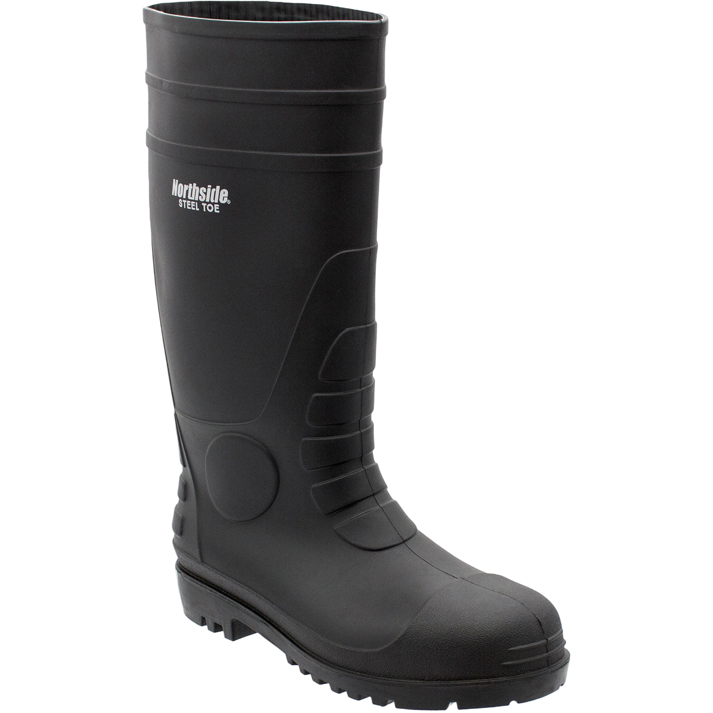 Northside Work Walker Men's 16-inch Steel Toe Waterproof PVC Pull-on Boot