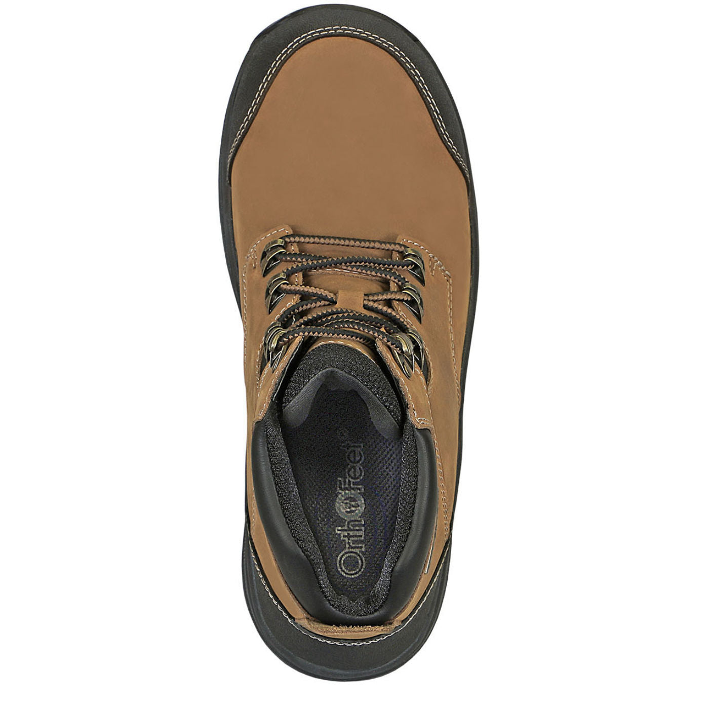 OrthoFeet Granite Men's 6-inch Composite Toe Electrical Hazard Waterproof Work Boot - birdseye